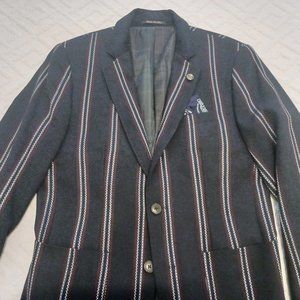 NWOT Scotch & Soda blazer jacket striped size s